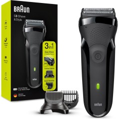 BRAUN Shaver ShaveStyle 300BT 3-in-1 - Ultimate Precision and Style for Effortless Grooming!